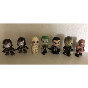 Funko Suicide Squad Mini Figures Lot With Guest Star The Rock! (The Joker)
